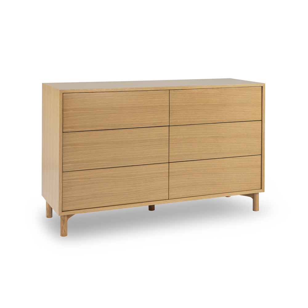 Haven 6 Drawer Chest - Oak