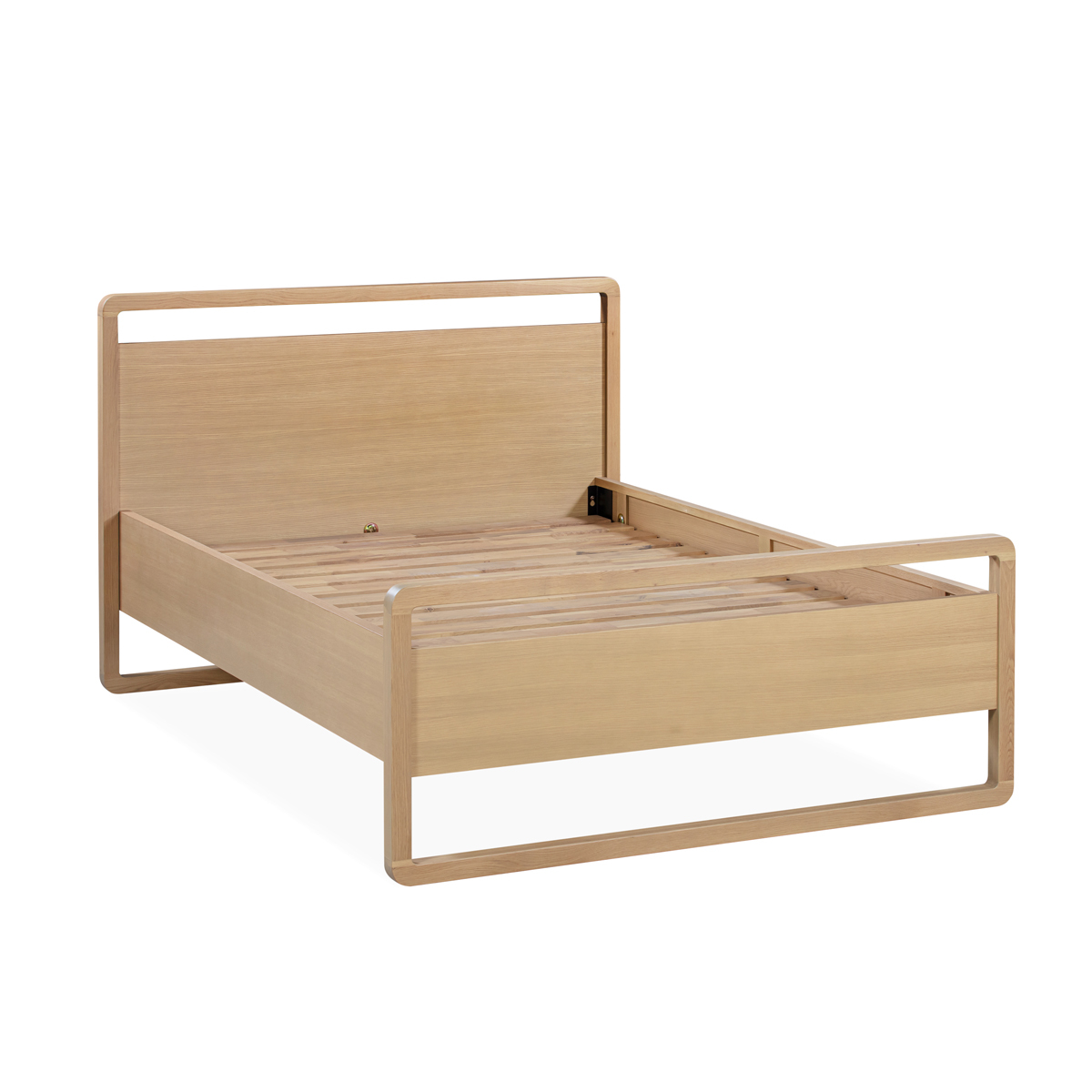 Echo Queen Bed - Oak