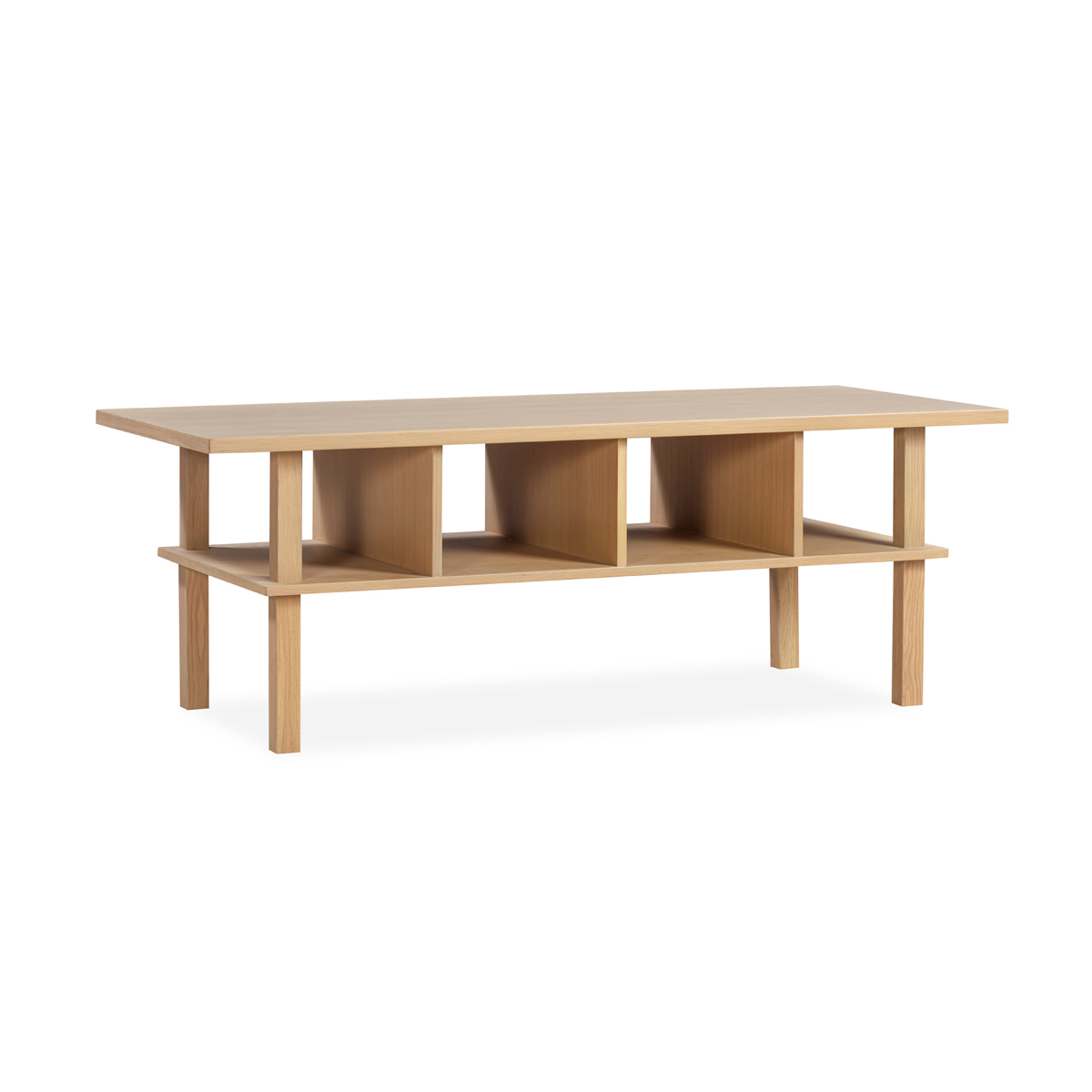 Divide Coffee Table - Oak