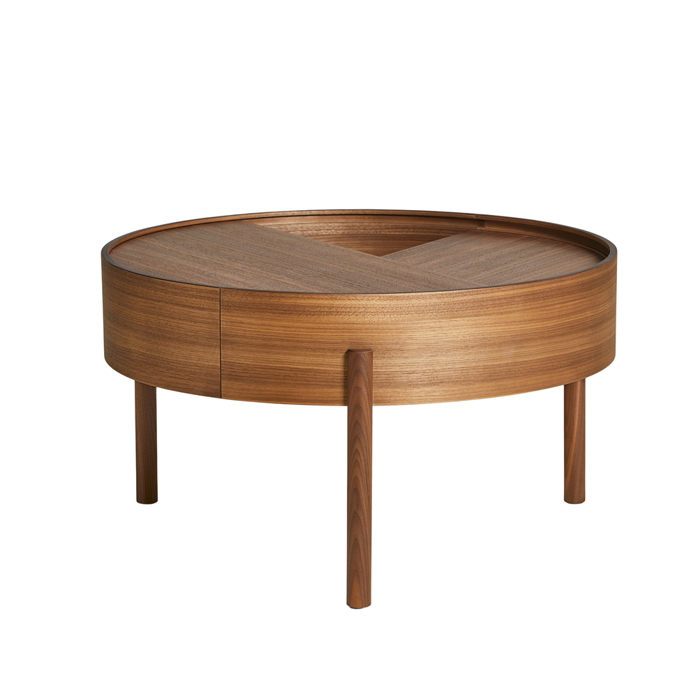 Arc Coffee Table - Walnut