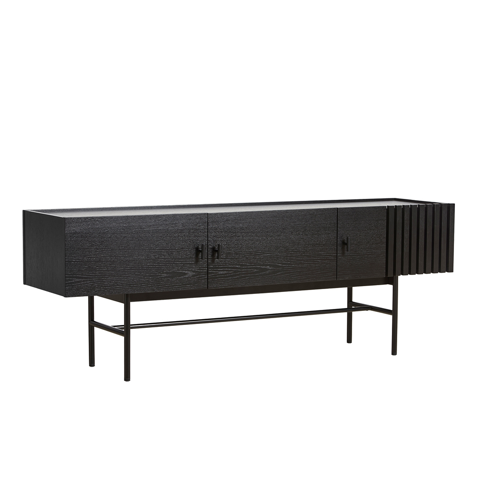 Array Low Sideboard - Black