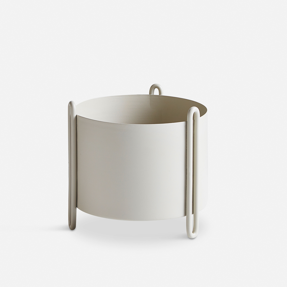 Pidestall Planter Grey - Small