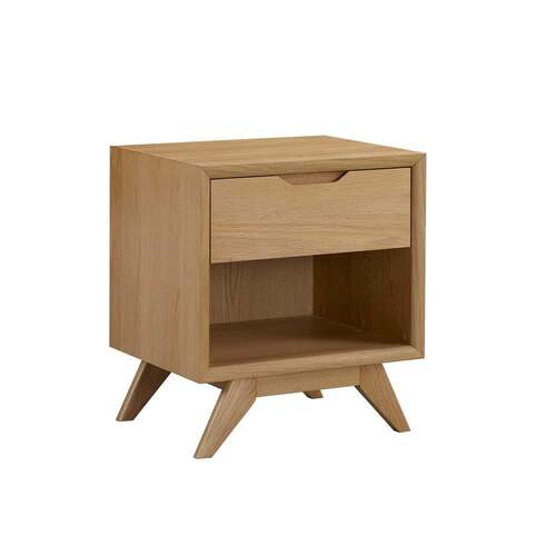 Harper Open Bedside Table - Oak