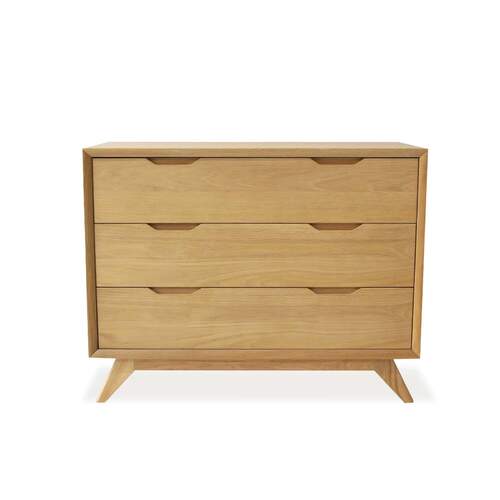 Harper 3 Drawer Chest - Oak