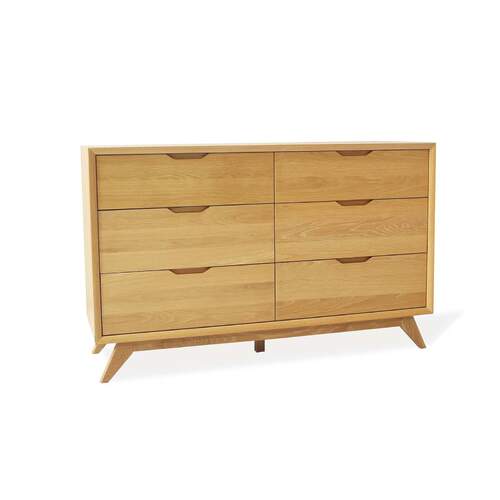 Harper 6 Drawer Chest - Oak