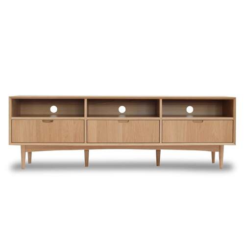 Mia Entertainment Unit Large - Oak