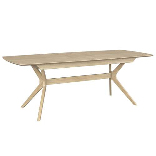 Harper 6-8 Seater Extension Dining Table - Washed Oak