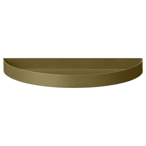 Unity Half Circle Tray Small - Burned Green