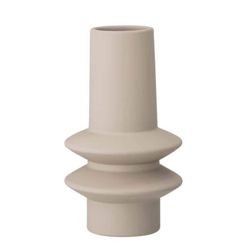 Low Matte Vase - Off White