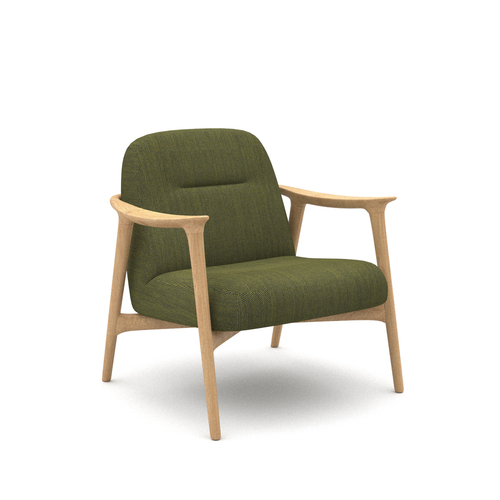 Puffy Timber Armchair - Forest Sunday 80