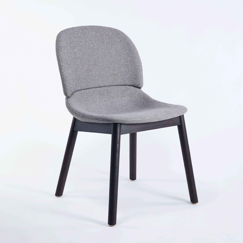 Hug Dining Chair - Beige / Black