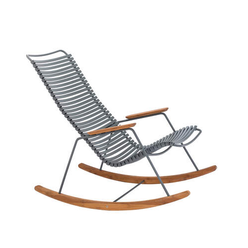 Click Outdoor Rocking Chair -  Dark Grey