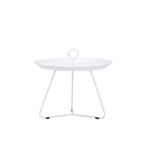 Eyelet Tray Coffee Table 60cm - White