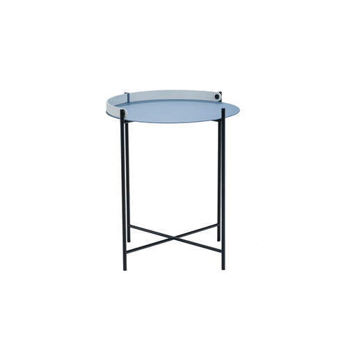 Edge Tray Side Table 46cm -  Pigeon Blue