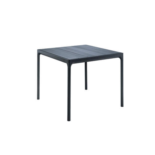 Four Outdoor Dining Table 90cm - Black