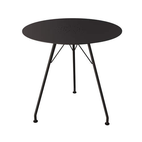 Circum Outdoor Round Dining Table - Black