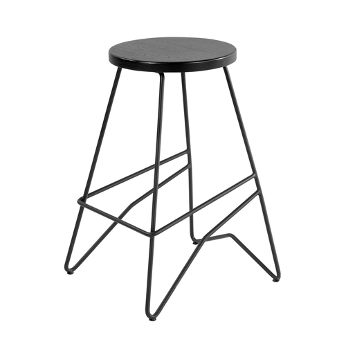 Brogan Bar Stool - Black