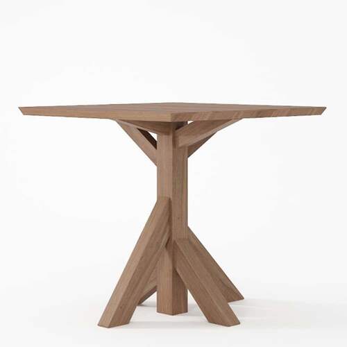 Ki Square Dining Table 80cm Teak