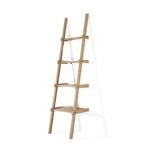 Simply City Ladder Shelves - Oak