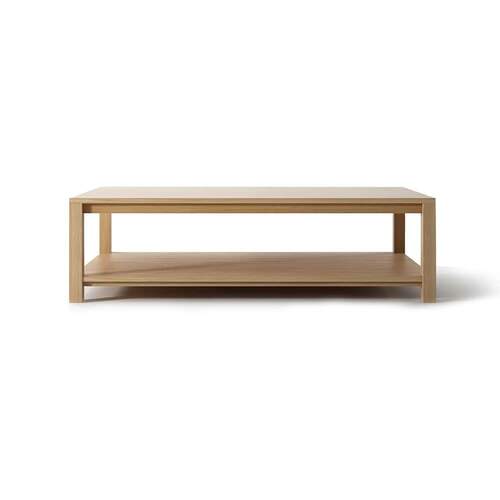 Solid Coffee Table - Oak