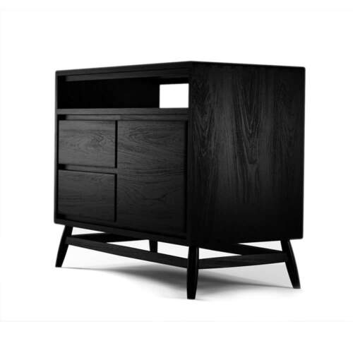 Twist Sideboard - Satin Black