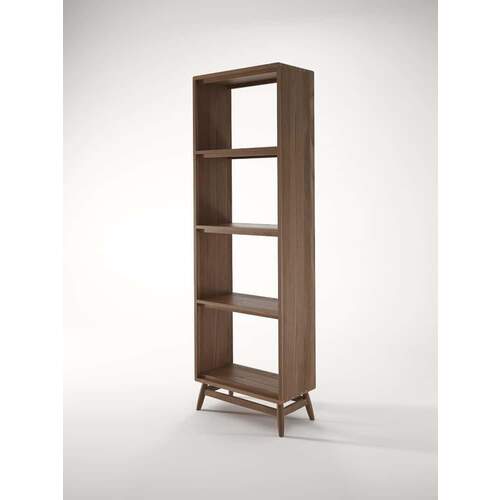 Twist Open Bookcase - Teak