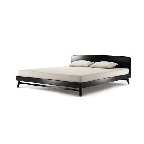 Twist King Bed - Satin Black