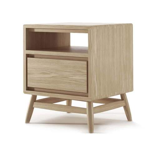 Twist Side Table - Oak