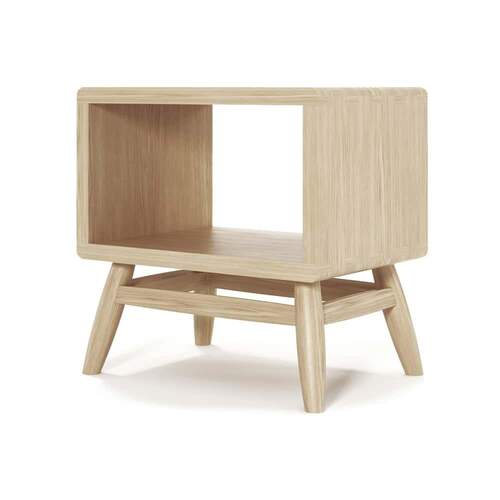 Twist Bedside - Oak