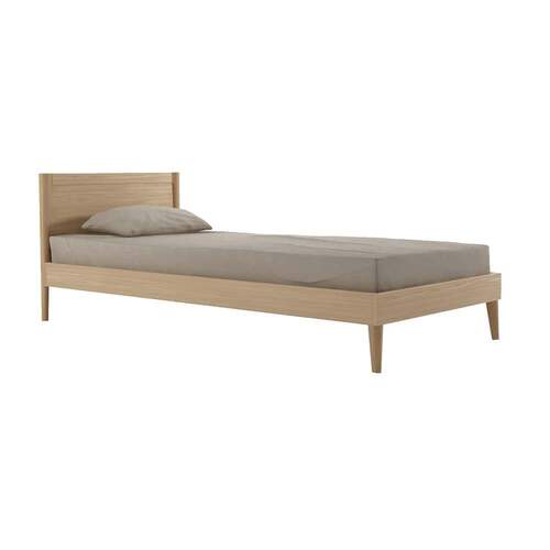 Vintage King Single Bed - Oak