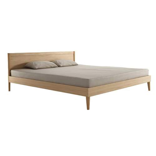 Vintage Double Bed - Oak