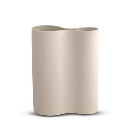 Smooth Inifity Vase Medium - Nude