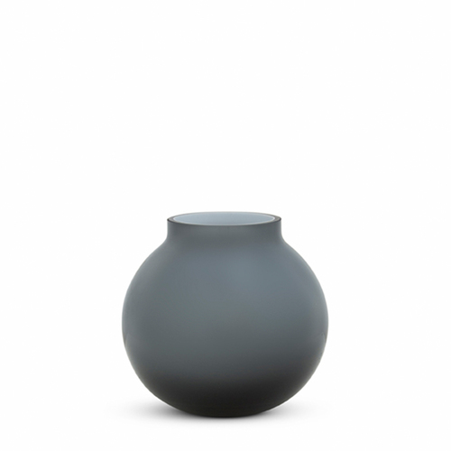 Opal Ball Vase Small - Ash