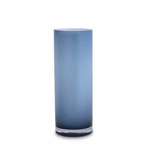 Opal Pillar Vase Large - Sky