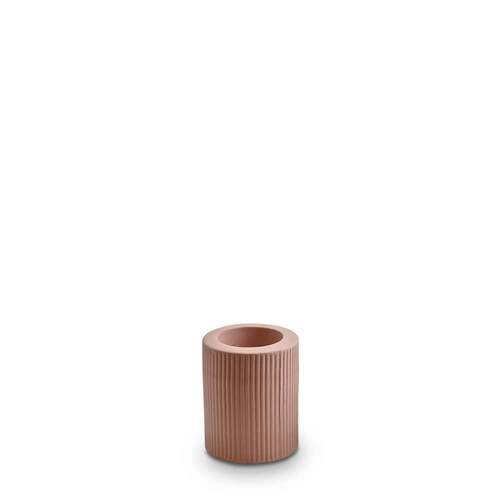 Infinity Candle Holder Medium - Ochre