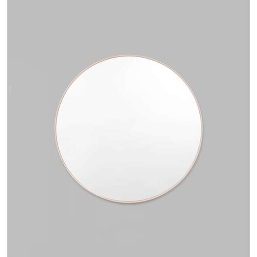 Bjorn Round Mirror - Powder