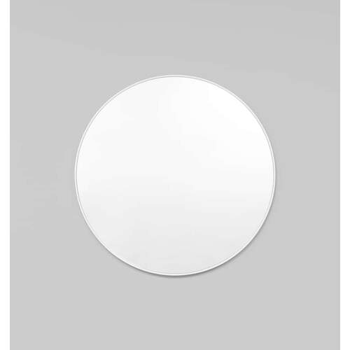 Bjorn Round Mirror - Bright White