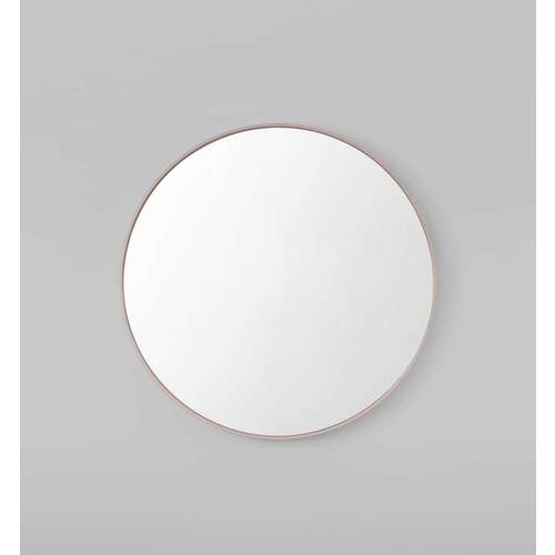 Flynn Round Mirror - Blush