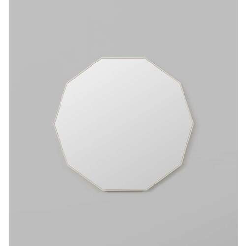 Flynn Geo Mirror - Grey