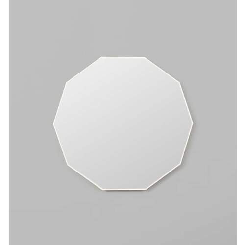 Flynn Geo Mirror - White