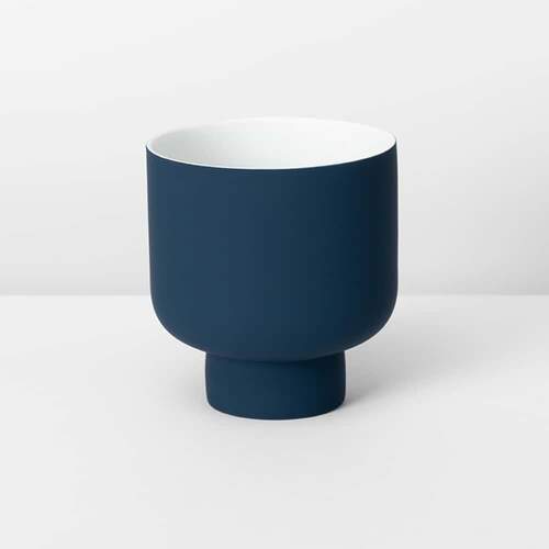 Fergus Small Planter - Navy