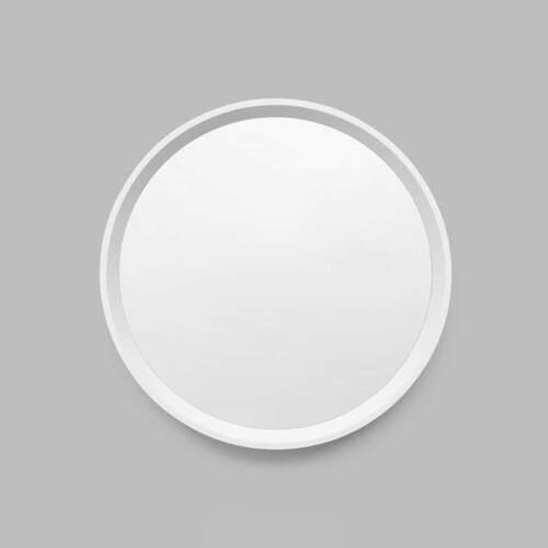 Austen Round Mirror - Bright White