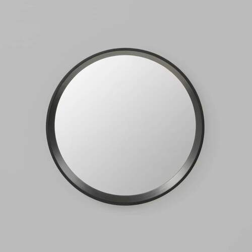 Austen Round Mirror - Black