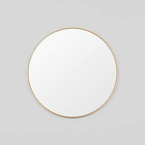 Bjorn Round Mirror - Brass