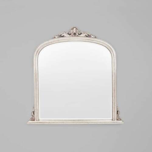 Domed Arch Mirror - Silver