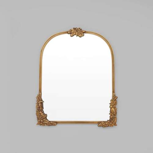 Fern Arch Mirror - Bronze