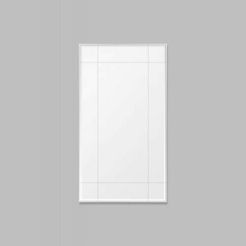 Parlour Leaner Mirror - Bright White