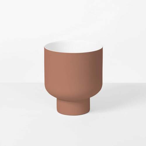 Fergus Small Planter - Rust