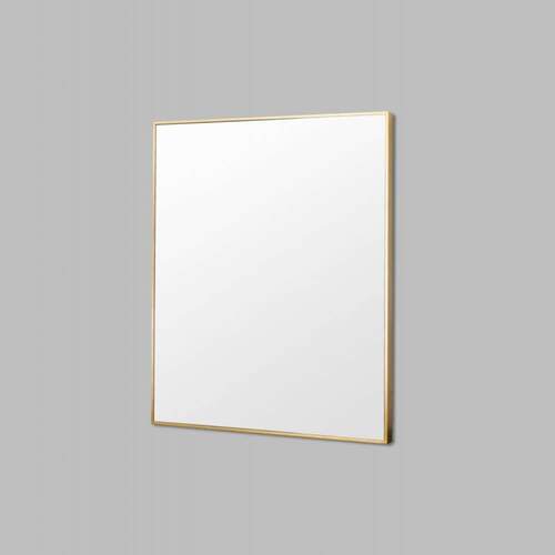 Bella Rectangle Mirror - Brass