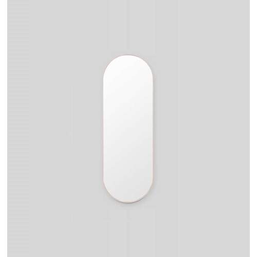 Bjorn Large Oval Mirror - Powder